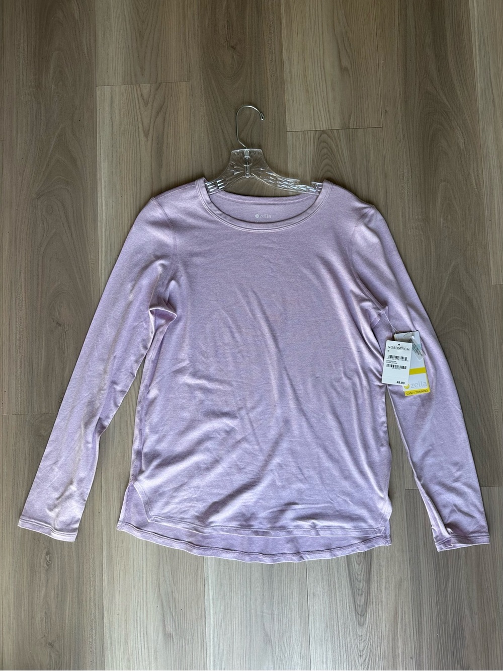 Zella Gym & Training Long-Sleeve Performance T-Shirt
